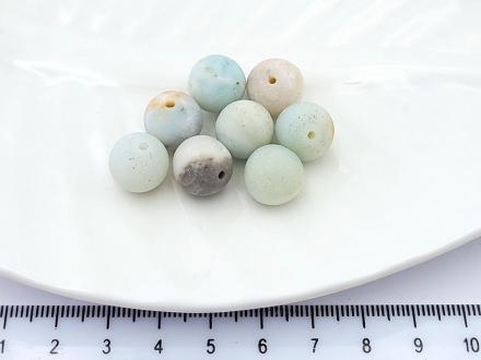 Амазонит круглая матовая 12мм 8шт/уп - Рукоделкино Товары для творчества Фурнитура для украшений