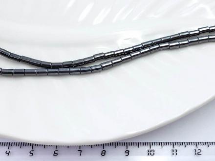 Гематит никель цилиндр, 5*3мм, 41см/нить - Рукоделкино Товары для творчества Фурнитура для украшений