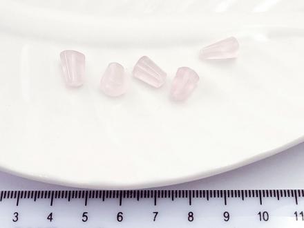 Розовый кварц, конус гран 11*6*4мм, 1шт/кор - Рукоделкино Товары для творчества Фурнитура для украшений