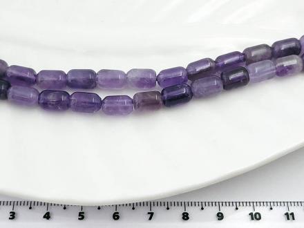 Аметист бочонок 9*6мм 19см/нить - Рукоделкино Товары для творчества Фурнитура для украшений
