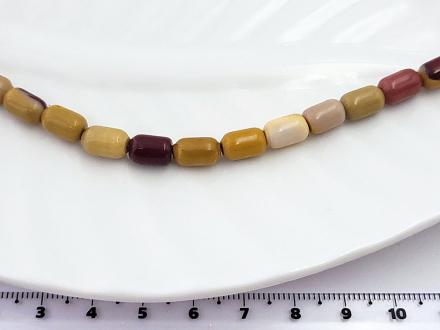 Яшма (мукаит) 9*6мм 19см/нить - Рукоделкино Товары для творчества Фурнитура для украшений