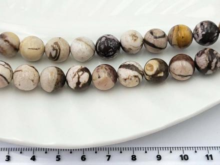 Яшма кофейная круглая 10мм,37см/нить - Рукоделкино Товары для творчества Фурнитура для украшений