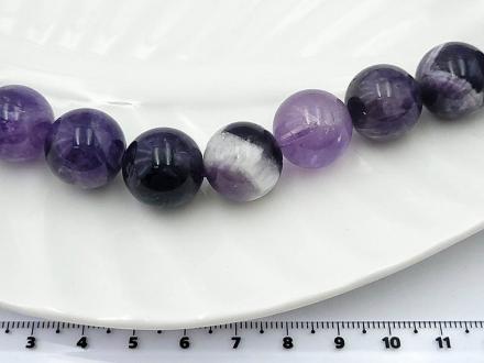 Аметист, круглый 16мм, 12шт/нить - Рукоделкино Товары для творчества Фурнитура для украшений