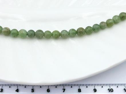 Фуксит круглая 6мм 32шт/нить - Рукоделкино Товары для творчества Фурнитура для украшений