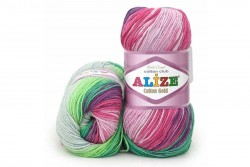 ����� ALIZE cotton gold batik, 4147 ���������/�������/���������� - ����������� ������ ��� ���������� ��������� ��� ���������