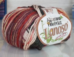 LANOSO Alpacana Fine Print  802 �����-���-������� - ����������� ������ ��� ���������� ��������� ��� ���������