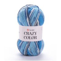 YARN-ART CRAZY COLOR 134 ���-�����-��� - ����������� ������ ��� ���������� ��������� ��� ���������