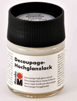MARABU Decoupage Hochglanzlack ������� ��� ��� ��������, 50�� - ����������� ������ ��� ���������� ��������� ��� ���������