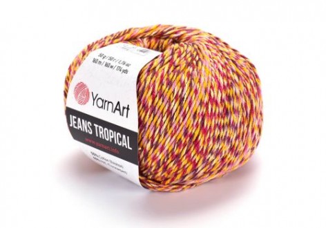 ����� Yarnart Jeans Tropical 613, ��������-������-�������-����� - ����������� ������ ��� ���������� ��������� ��� ���������