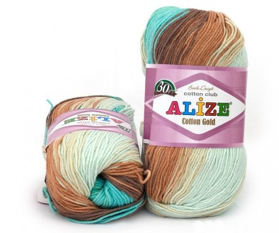 ����� ALIZE cotton gold batik, 4603 ���������/����������/������� - ����������� ������ ��� ���������� ��������� ��� ���������