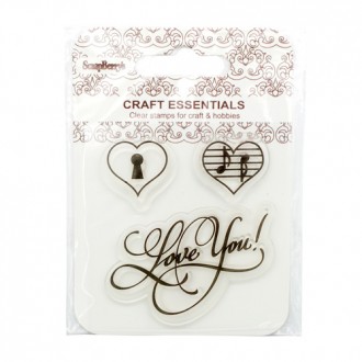 ScrapBerry�s SCB4907074 ������ ����������� ���������� ����� "Love you!", 7*7��, 3�� - ����������� ������ ��� ���������� ��������� ��� ���������