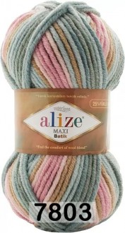 ����� ALIZE 7803 Superlana Maxi  Batik ������� ���������� ������� - ����������� ������ ��� ���������� ��������� ��� ���������