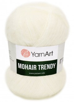 ����� Yarn Art   Mohair trendy 101 ����� 50%����� 50% ����� 220� 100� - ����������� ������ ��� ���������� ��������� ��� ���������