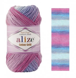 ����� ALIZE cotton gold batik, 3686 ����/�������/������� - ����������� ������ ��� ���������� ��������� ��� ���������