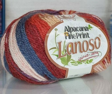 LANOSO Alpacana Fine Print  809 ������������ ������� - ����������� ������ ��� ���������� ��������� ��� ���������