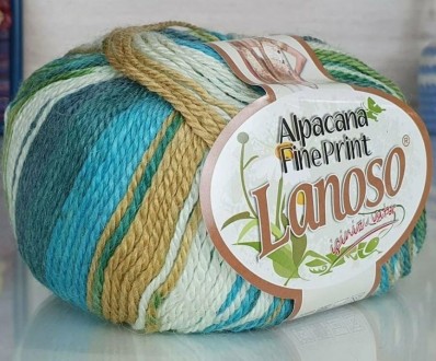 LANOSO Alpacana Fine Print  804 �����-���-�����-���-������� - ����������� ������ ��� ���������� ��������� ��� ���������