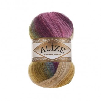 ����� ALIZE Angora gold  batik 4341 ������ ������ ������ - ����������� ������ ��� ���������� ��������� ��� ���������